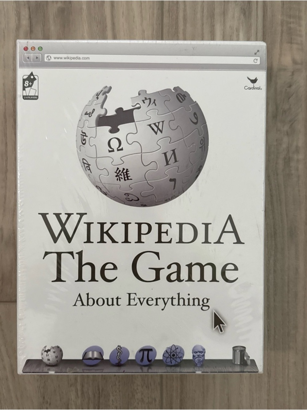 Wikipedia The Game about everything by Cardinal - Factory Sealed